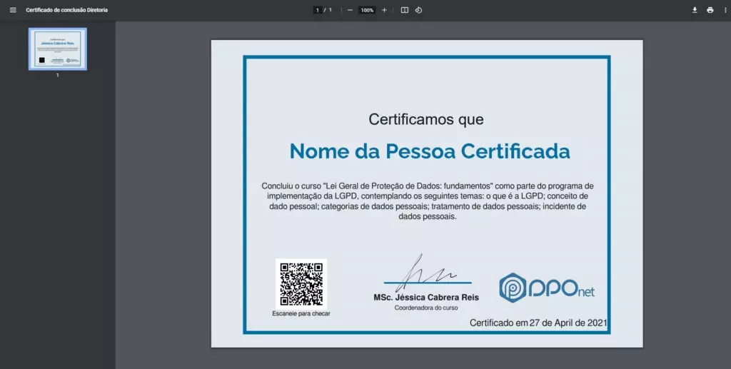 Certificacao